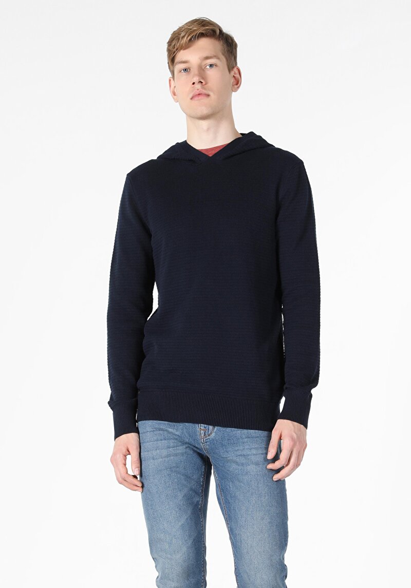 Показати інформацію про Светр Чоловічий Синій  Cl1056916