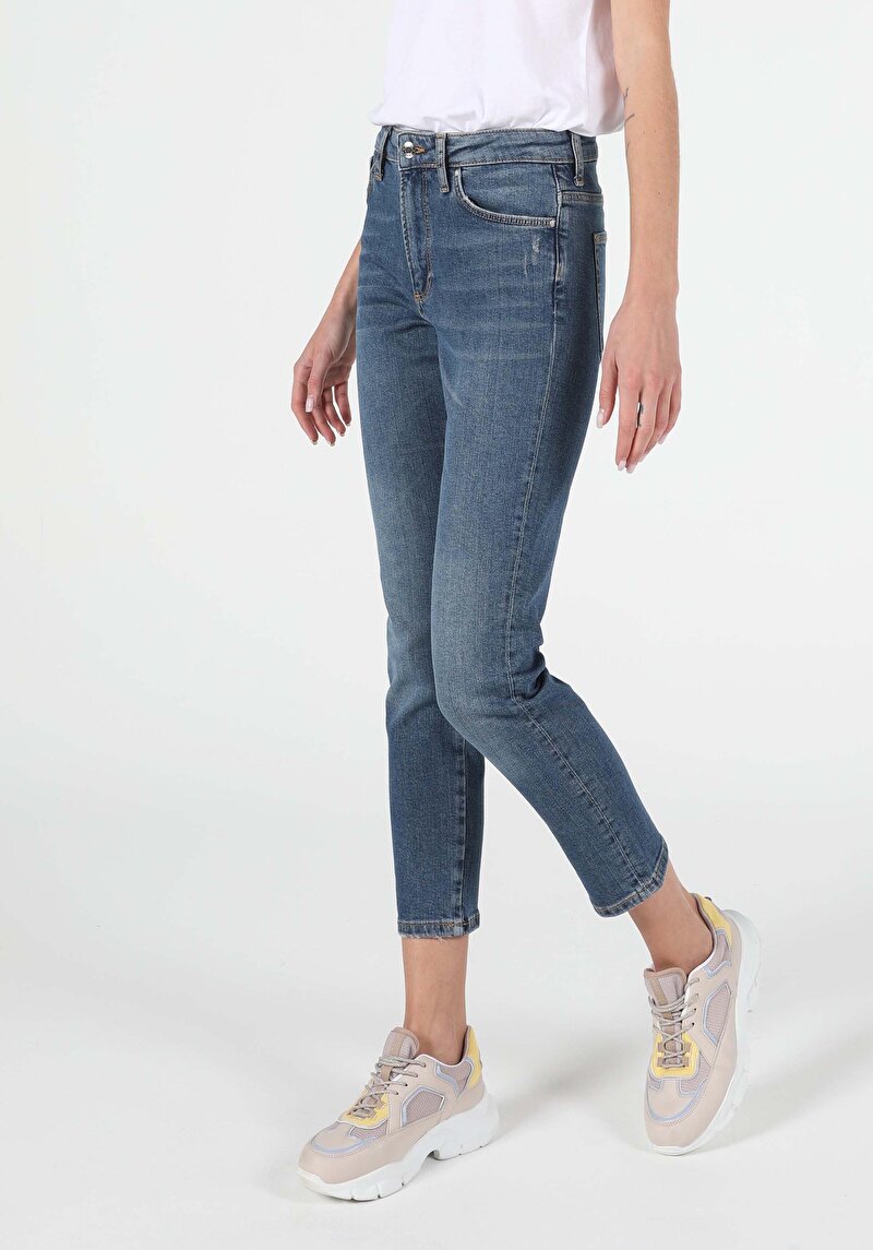Зображення 891 Maya Джинси Жіночі Блакитні Вузького Крою Cl1051966