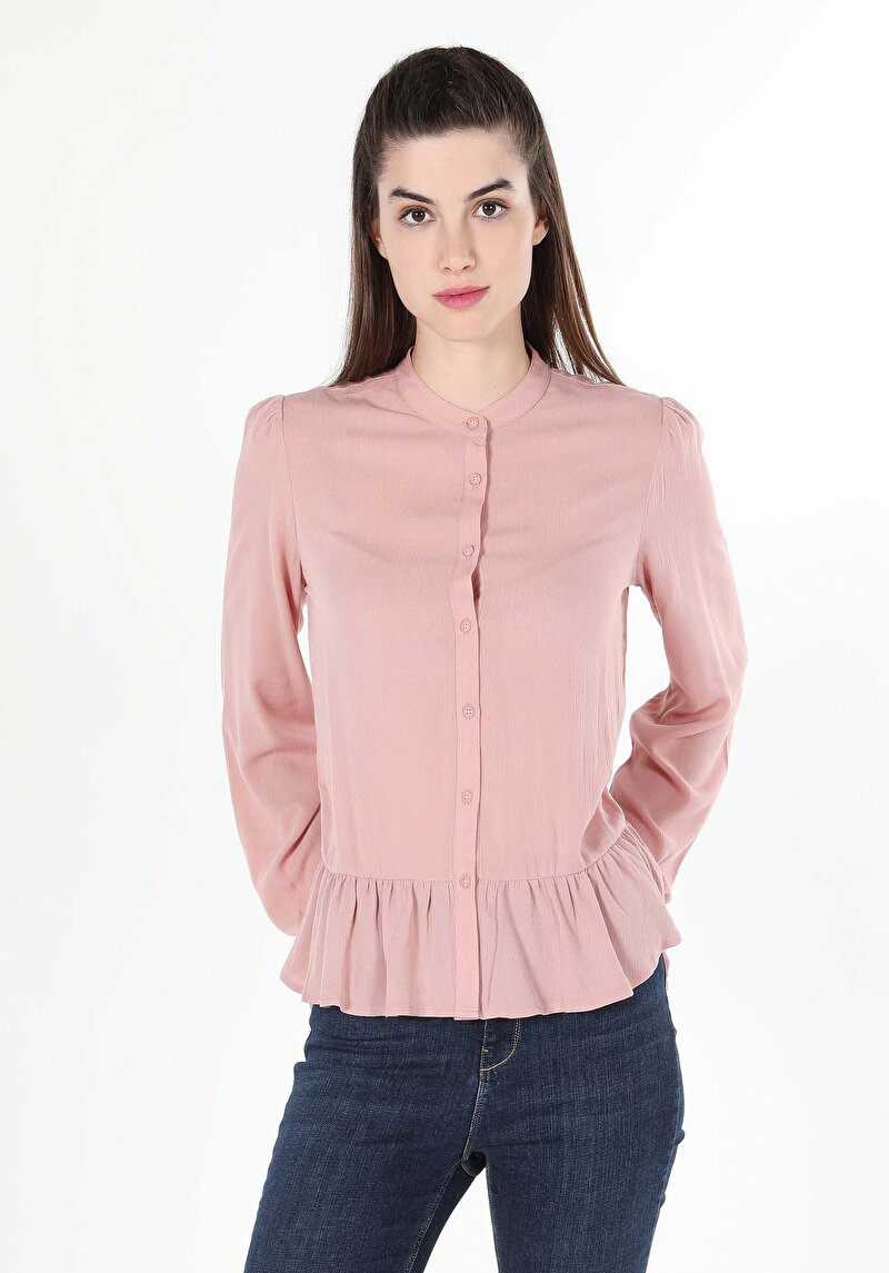 Зображення Сорочка З Довгим Рукавом Жіноча Рожева Cl1060012