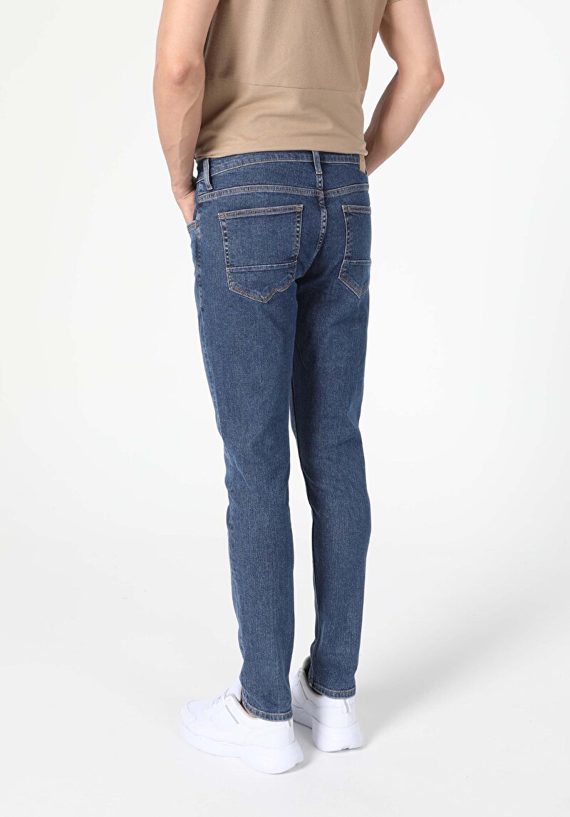 Зображення 041 Danny Джинси Чоловічі Блакитні Вузького Крою Cl1052090