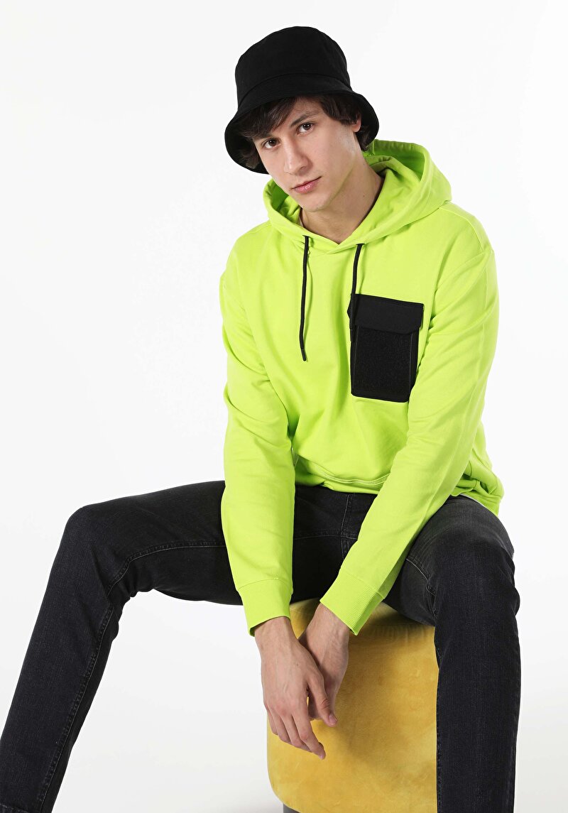 Зображення Толстовка Чоловіча Зелена  Cl1057190