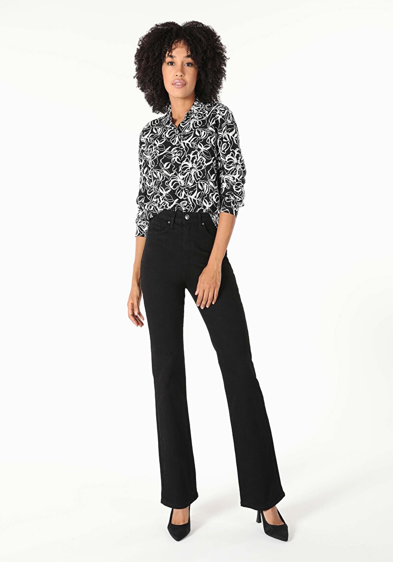 Зображення Сорочка З Довгим Рукавом Жіноча Чорна Cl1060142