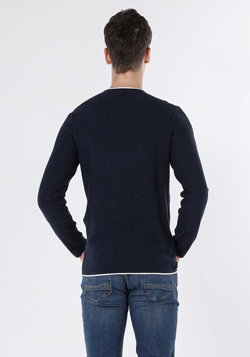 Показати інформацію про Светр Чоловічий Синій  Cl1057258