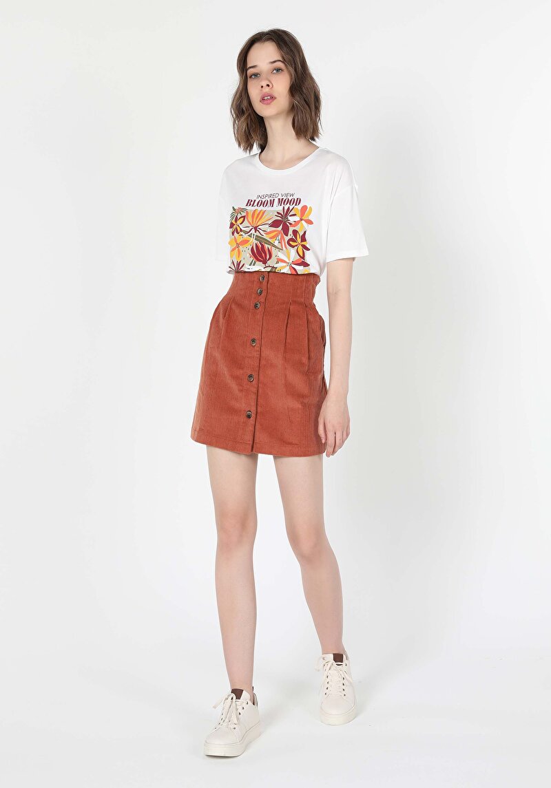 Зображення Спідниця Жіноча Коричнева  Cl1060163