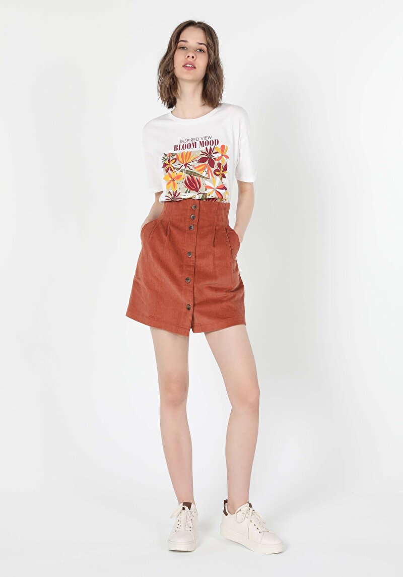 Показати інформацію про Спідниця Жіноча Коричнева  Cl1060163