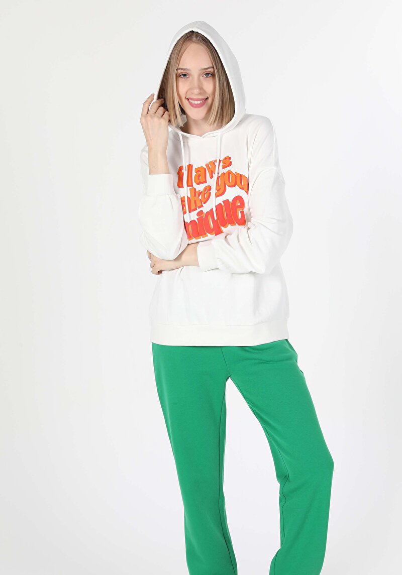 Зображення Толстовка Жіноча Біла Cl1060171