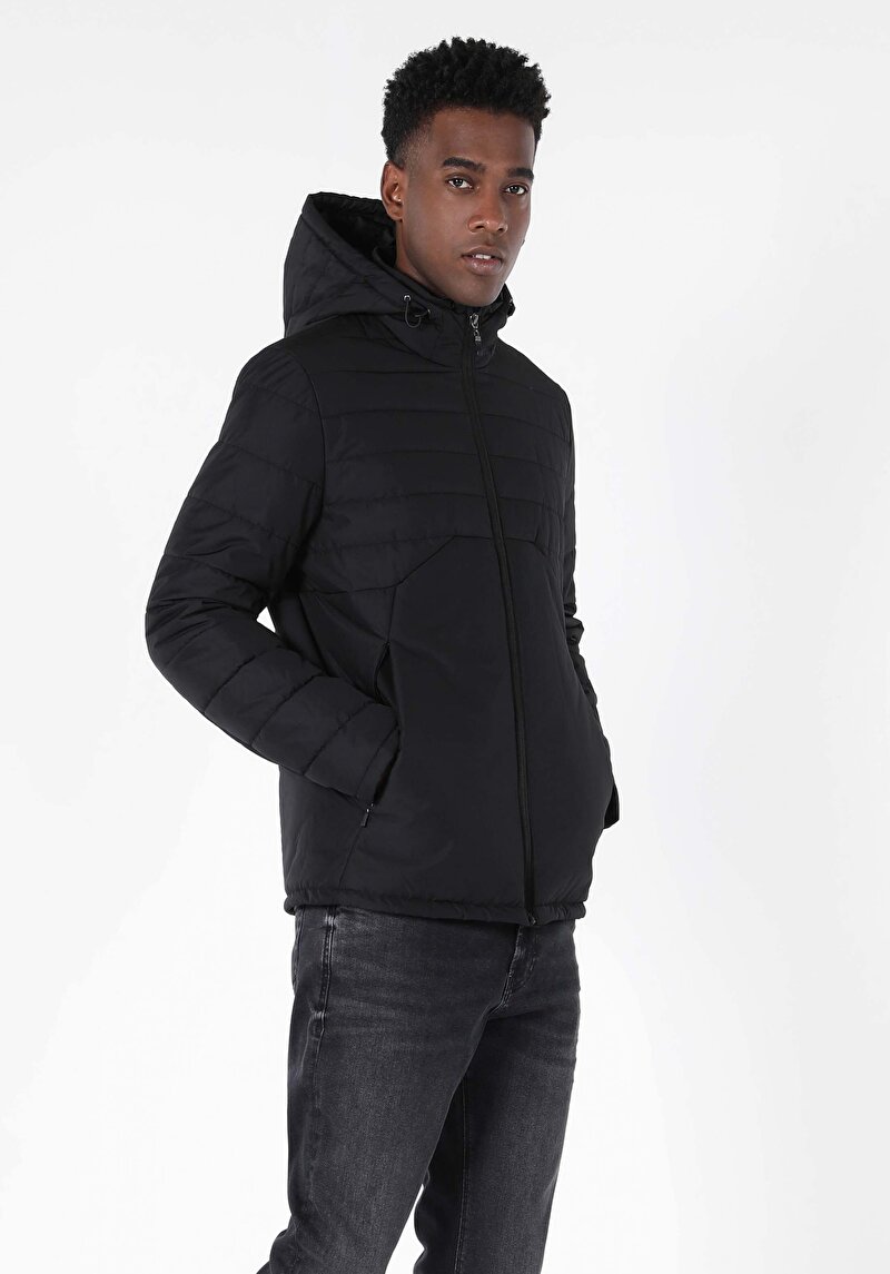 Показати інформацію про Куртка Чоловіча Чорна Cl1057406