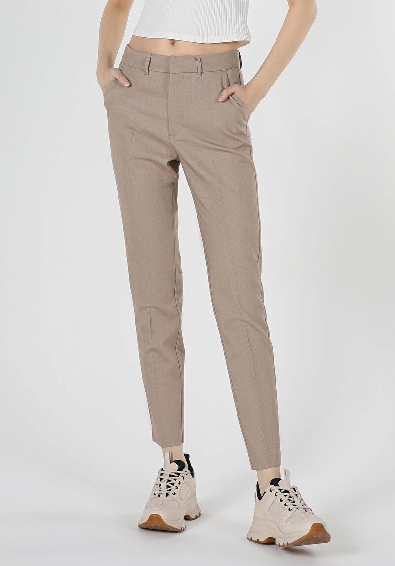 Показати інформацію про Брюки Жіночі Бежеві  Cl1053351