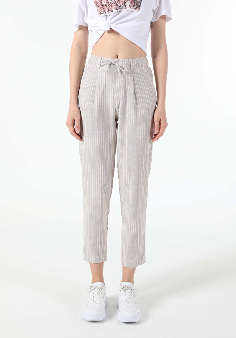 Показати інформацію про Брюки Жіночі Бежеві  Cl1053354