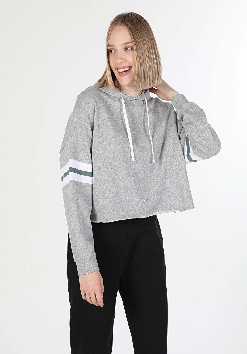 Зображення Толстовка Жіноча Сіра Cl1060289