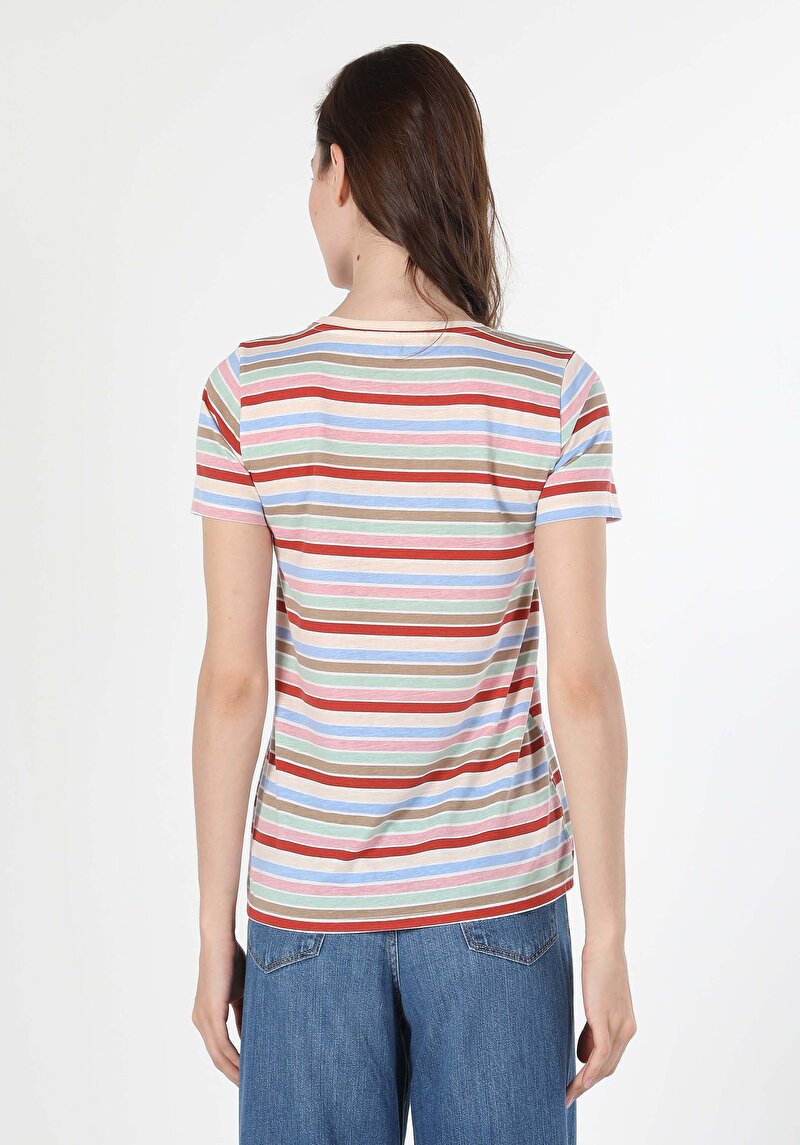 Показати інформацію про Футболка З Коротким Рукавом Жіноча Мультіколор  Cl1060341