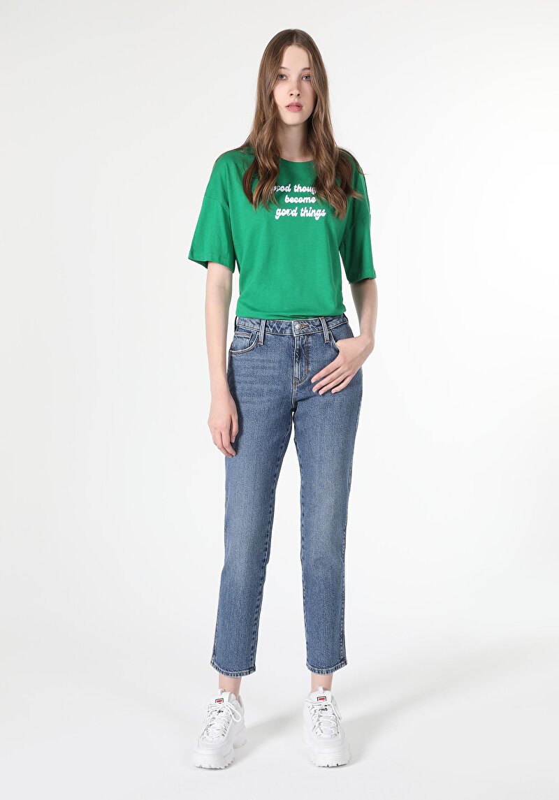 Зображення 703 Carla Джинси Жіночі  Вузького Крою Cl1060394