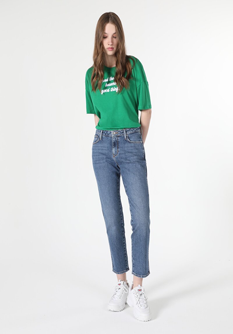 Показати інформацію про 703 Carla Джинси Жіночі  Вузького Крою Cl1060394