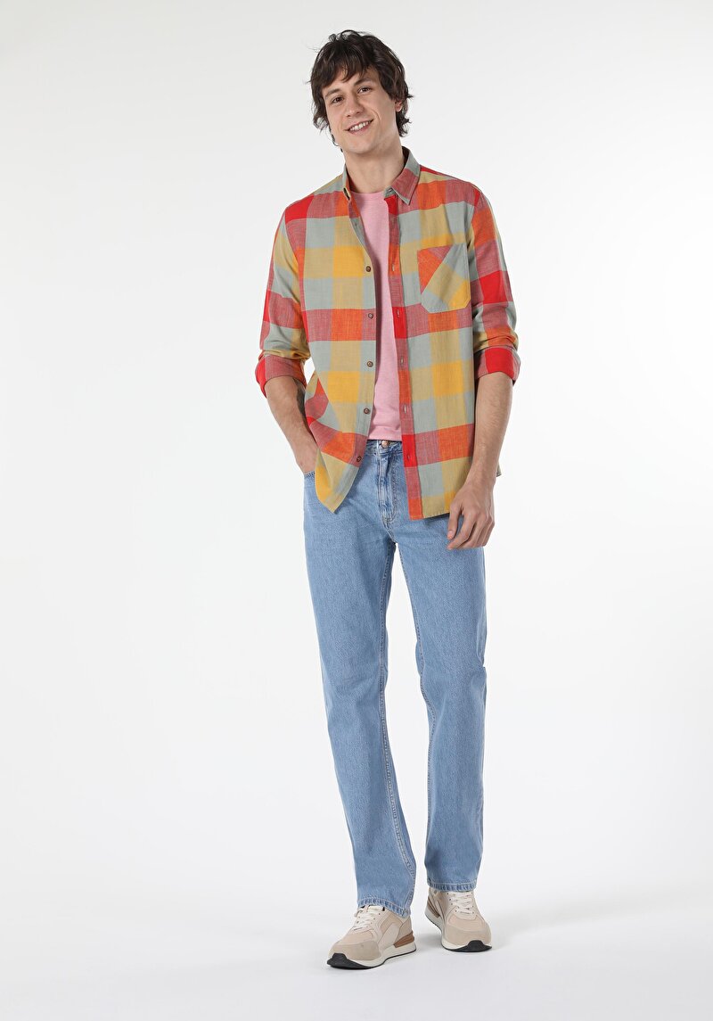 Зображення Сорочка З Довгим Рукавом Чоловіча Мультіколор  Cl1058050