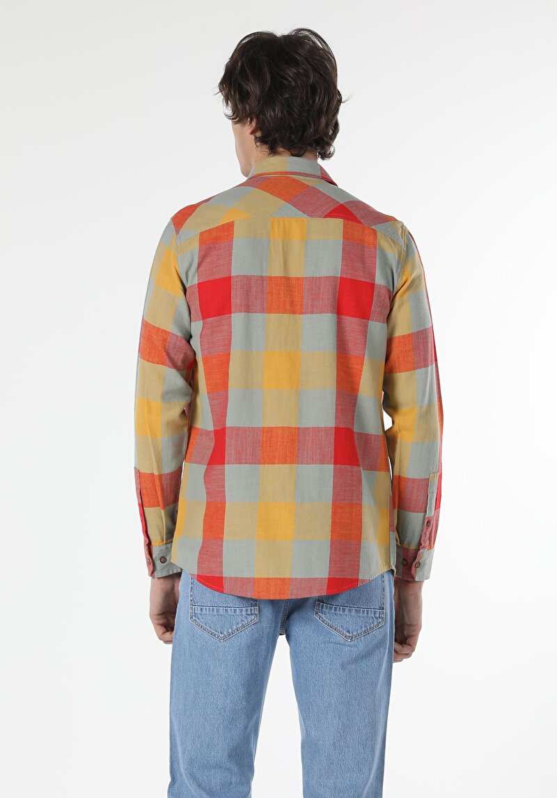 Показати інформацію про Сорочка З Довгим Рукавом Чоловіча Мультіколор  Cl1058050