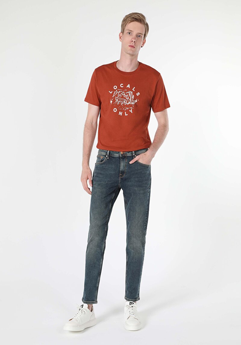 Зображення 067 Jack Джинси Чоловічі Блакитні Класичного Крою Cl1060526