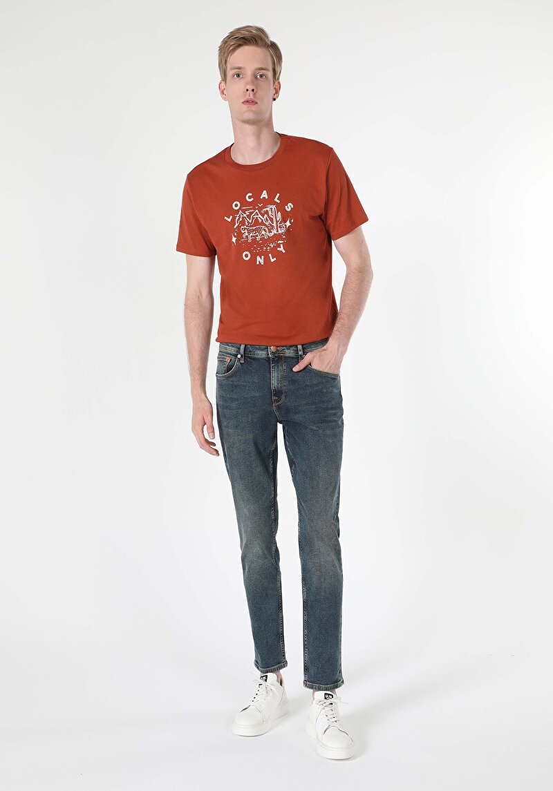 Зображення 067 Jack Джинси Чоловічі Блакитні Класичного Крою Cl1060526