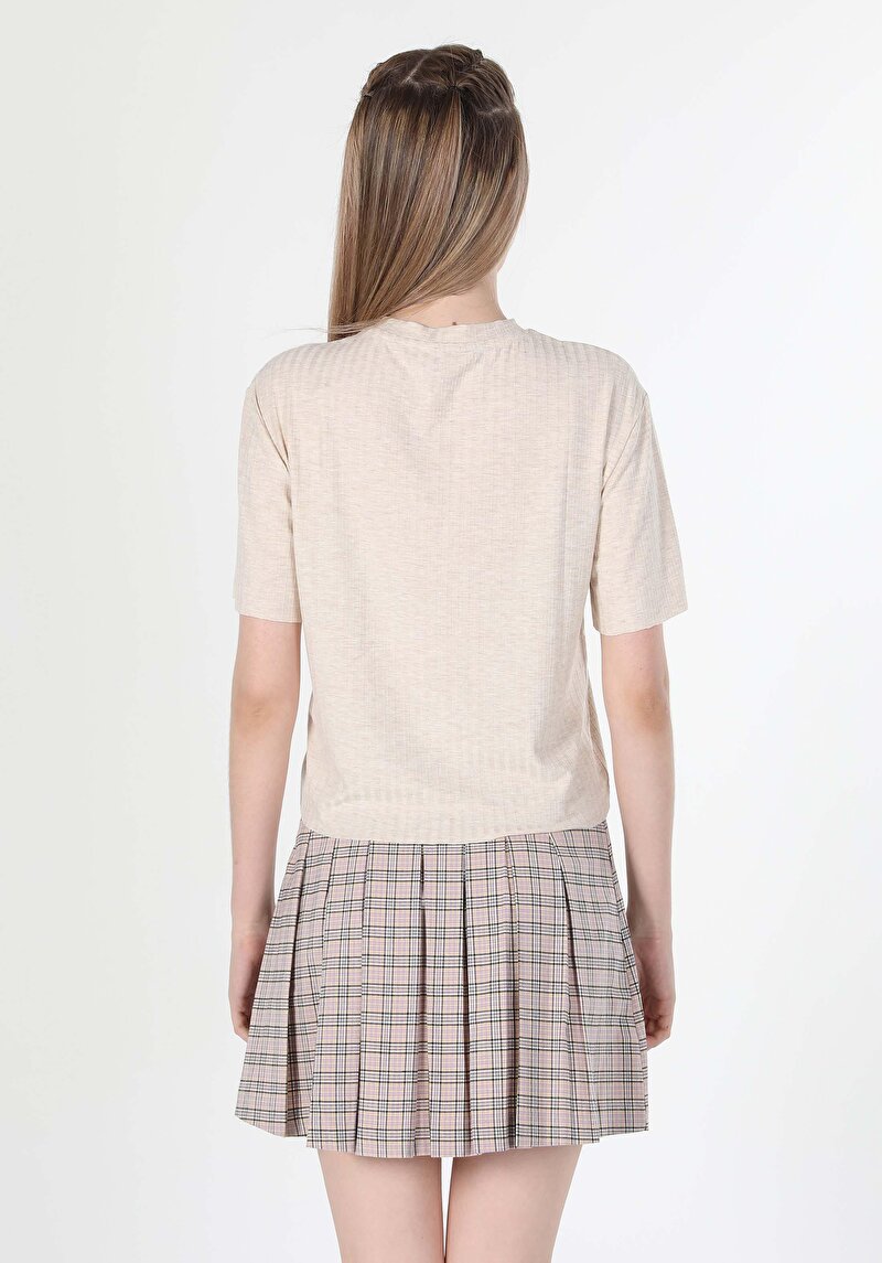 Показати інформацію про Футболка З Коротким Рукавом Жіноча Сіра  Cl1060613