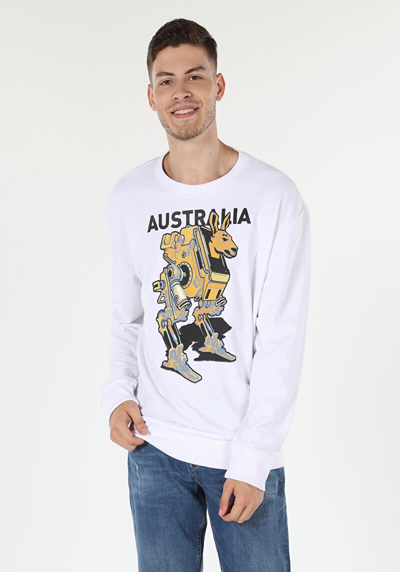 Зображення Толстовка Чоловіча Біла  Cl1060893