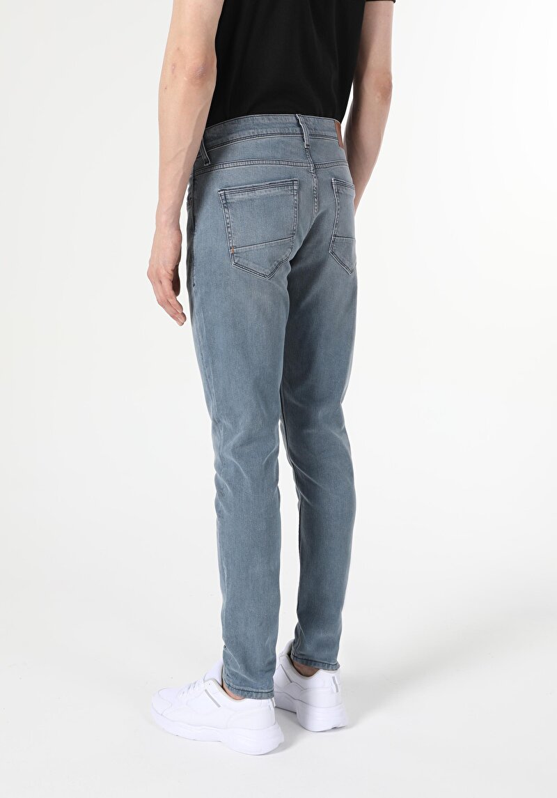 Зображення 041 Danny Джинси Чоловічі Блакитні Вузького Крою Cl1055442
