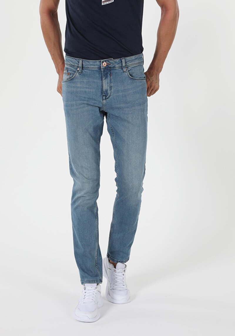 Показати інформацію про 044 Karl Джинси Чоловічі  Прямого Крою Cl1055456