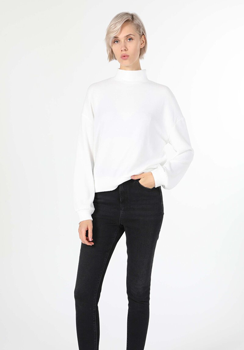 Показати інформацію про Футболка З Довгим Рукавом Жіноча Біла  Cl1055475