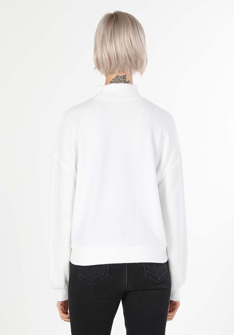 Показати інформацію про Футболка З Довгим Рукавом Жіноча Біла  Cl1055475