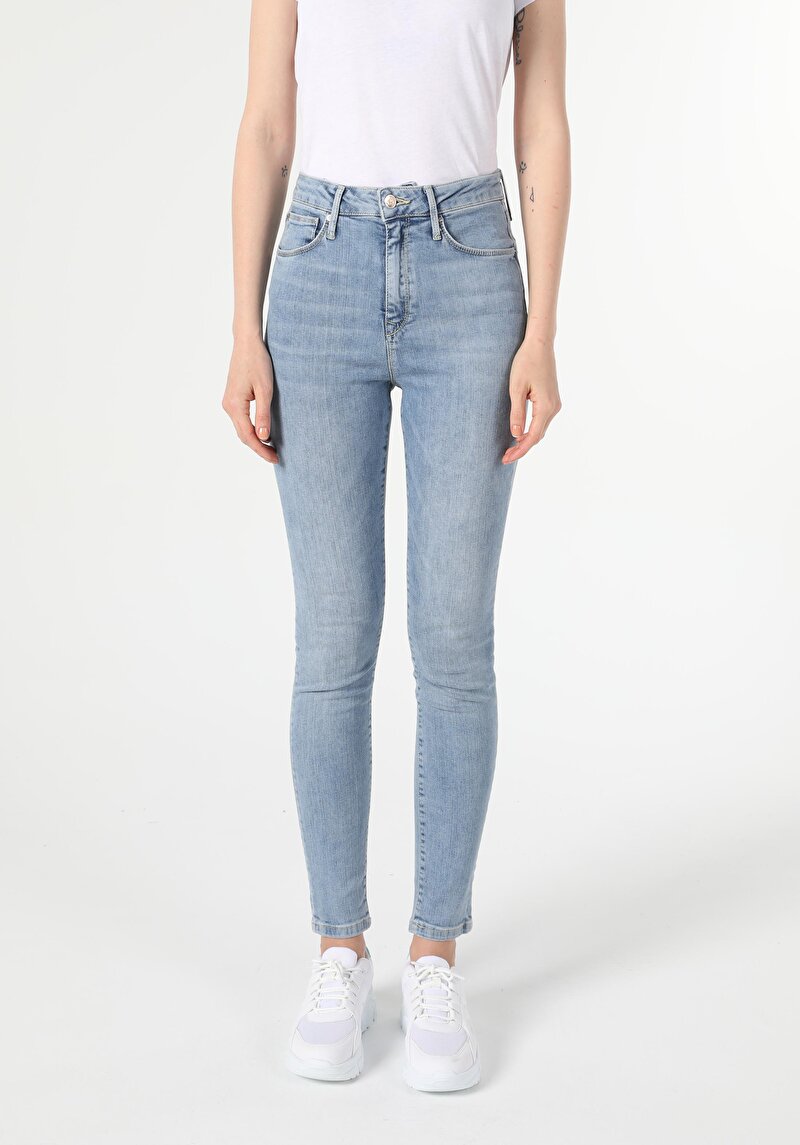 Показати інформацію про 760 Diana Джинси Жіночі  Супер Вузького Крою Cl1055518