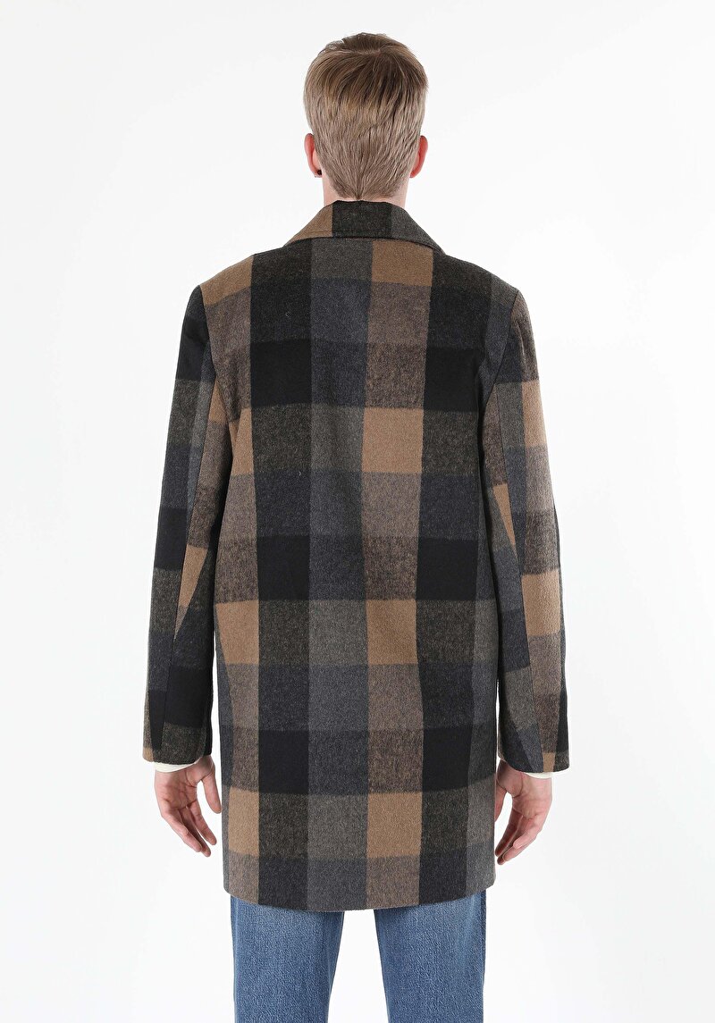 Показати інформацію про Пальто Чоловіче Коричневе  Cl1060980