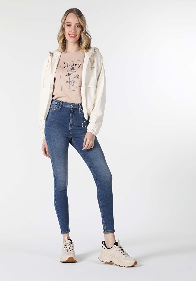 Зображення 760 Diana Джинси Жіночі Блакитні Супер Вузького Крою Cl1058540