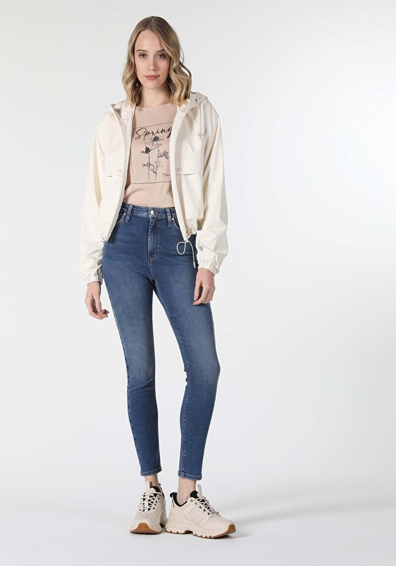 Зображення 760 Diana Джинси Жіночі Блакитні Супер Вузького Крою Cl1058540