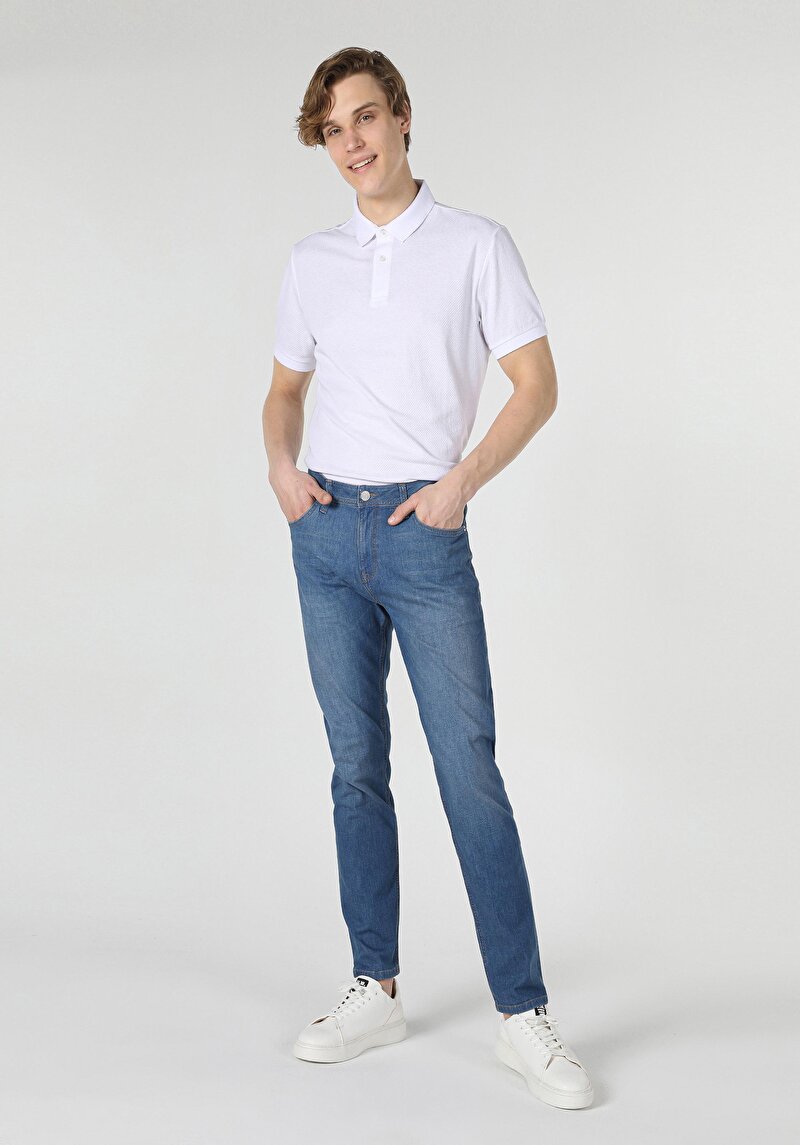 Зображення 067 Jack Джинси Чоловічі Блакитні Класичного Крою Cl1058659