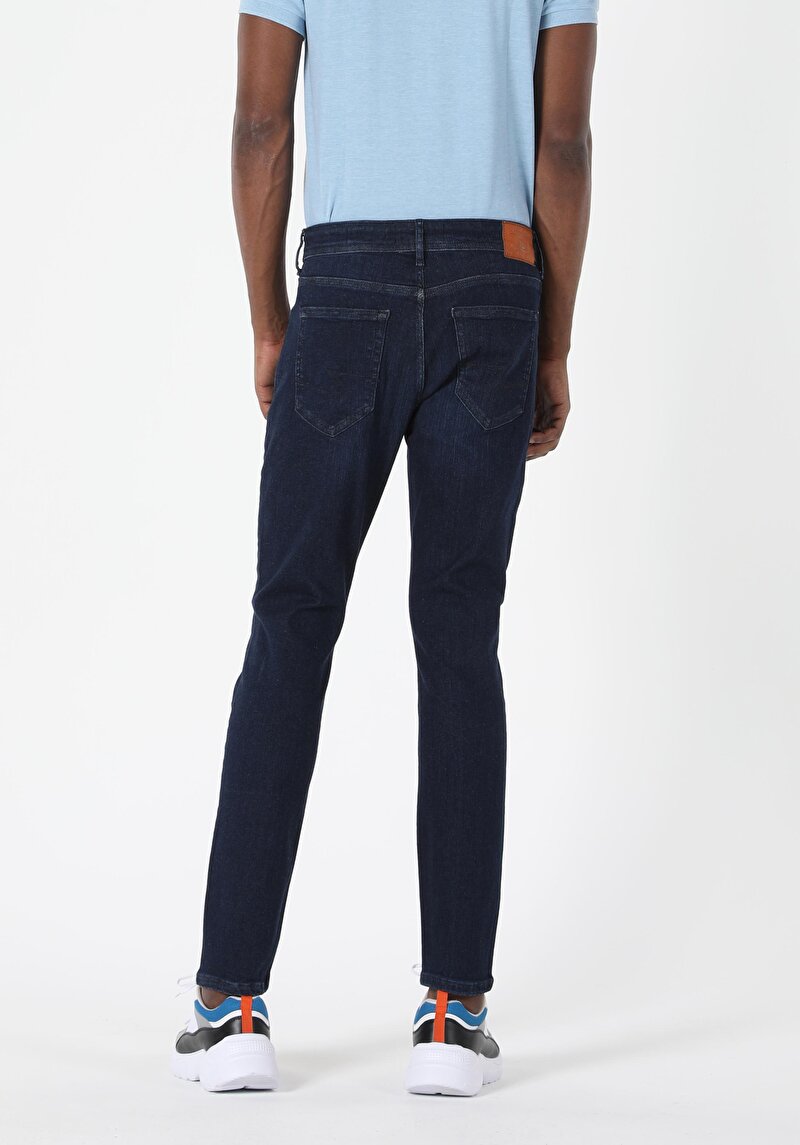 Зображення 041 Danny Джинси Чоловічі Блакитні Вузького Крою Cl1058723