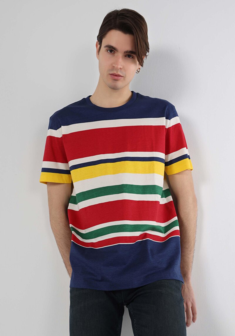 Показати інформацію про Футболка З Коротким Рукавом Чоловіча Мультіколор  Cl1062975