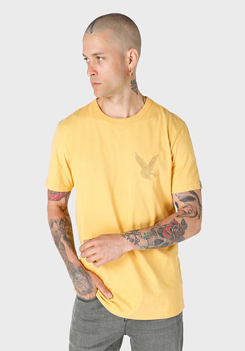 Зображення Футболка З Коротким Рукавом Чоловіча Жовта  Cl1064740