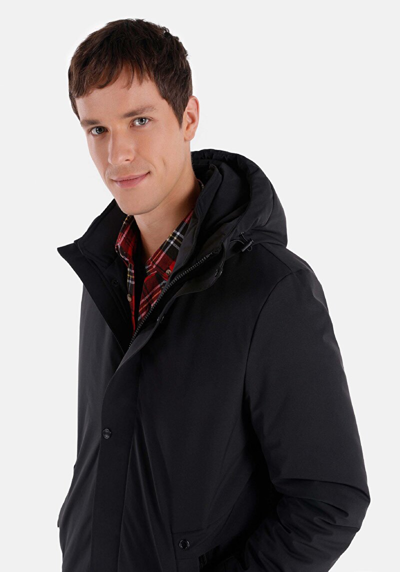 Показати інформацію про Пальто Чоловіче Чорне  Cl1064953