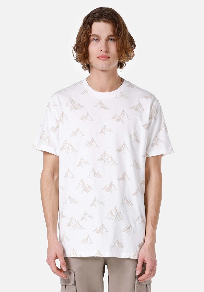 Зображення Футболка З Коротким Рукавом Чоловіча Біла  Cl1066762