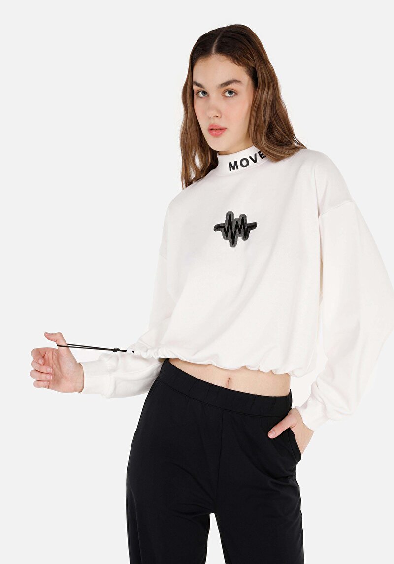 Зображення Футболка З Довгим Рукавом Жіноча Біла Cl1070457