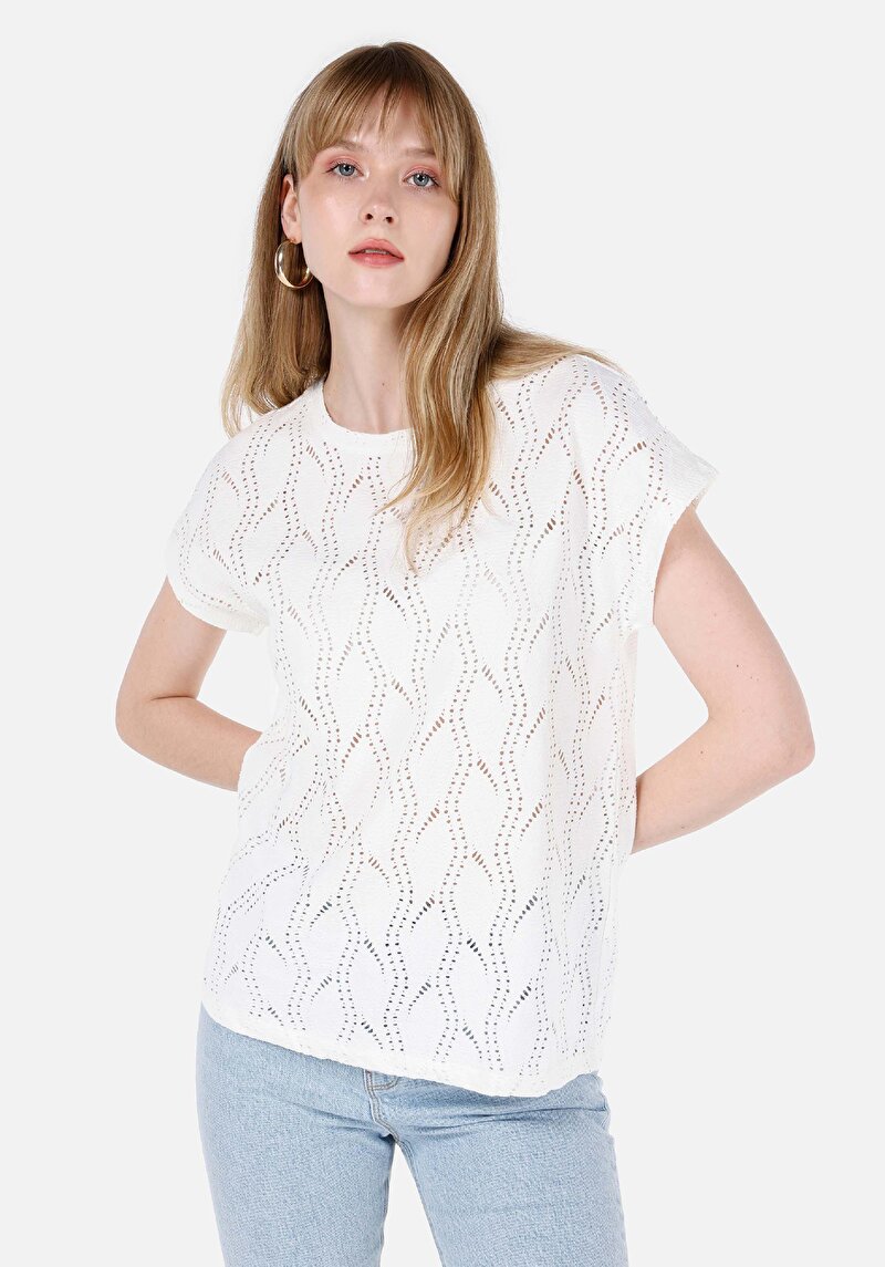 Зображення Футболка З Коротким Рукавом Жіноча Біла  Cl1067951