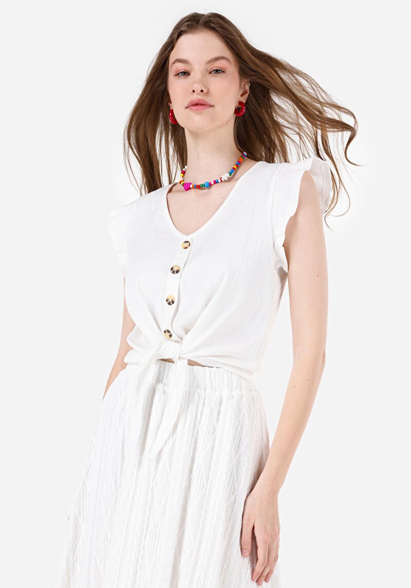 Зображення Футболка З Коротким Рукавом Жіноча Біла  Cl1069154