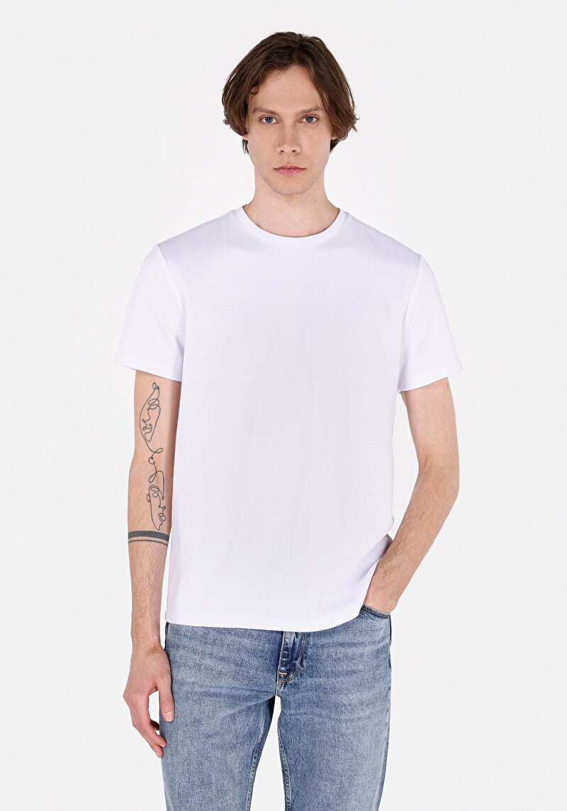 Зображення Футболка З Коротким Рукавом Чоловіча Біла  Cl1072064