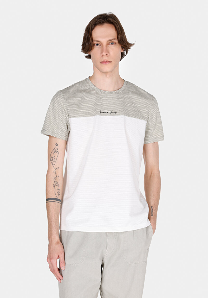 Зображення Футболка З Коротким Рукавом Чоловіча Зелена  Cl1073844