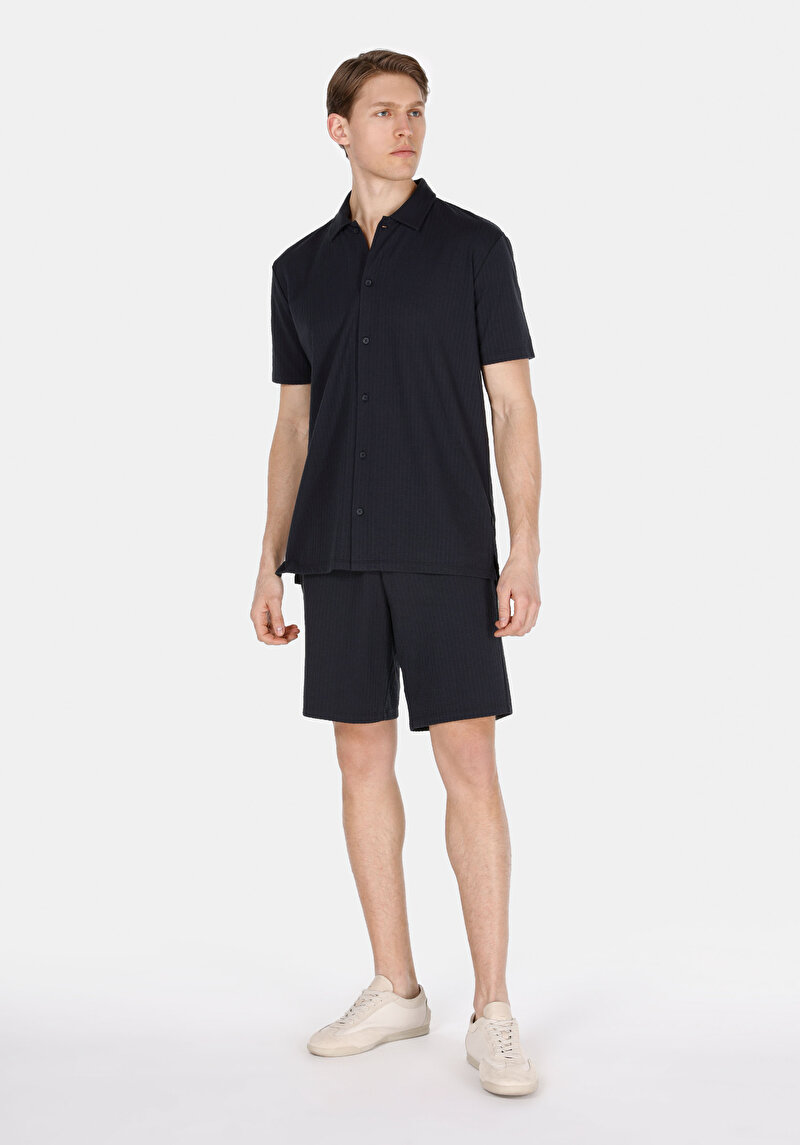 Зображення Поло З Коротким Рукавом Чоловіче Синє Cl1074192