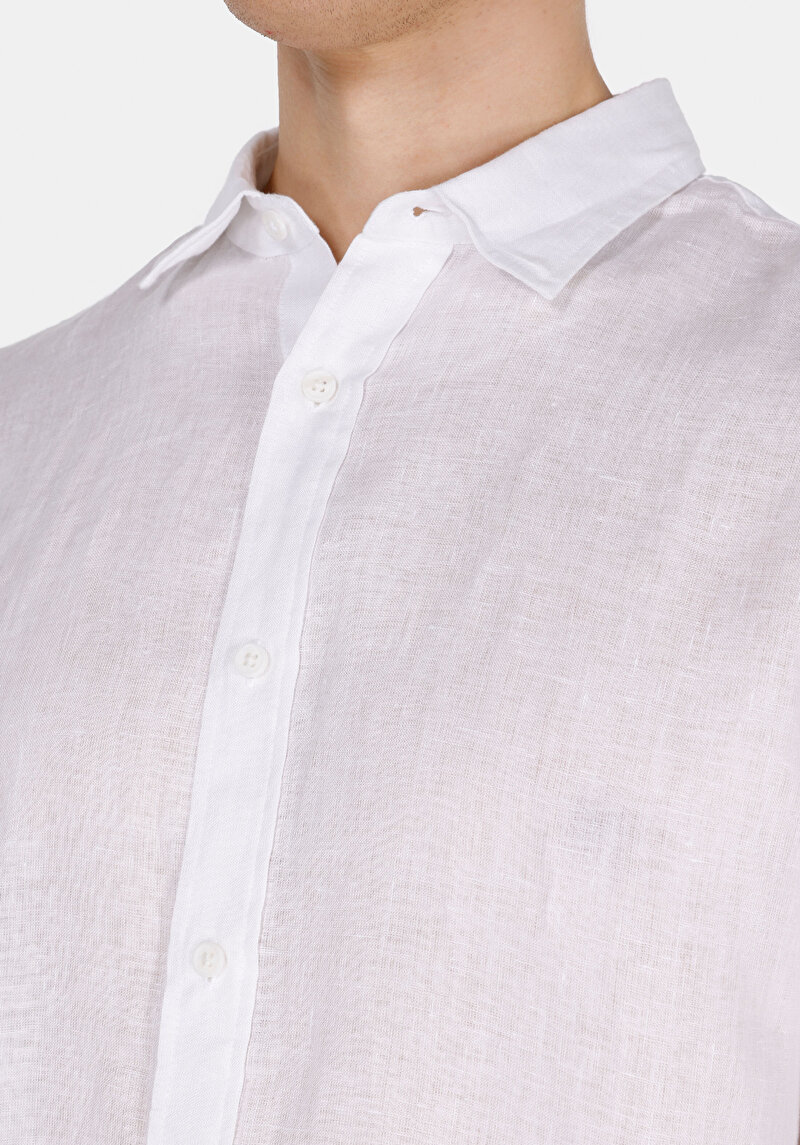 Зображення Сорочка З Довгим Рукавом Чоловіча Біла Cl1074493