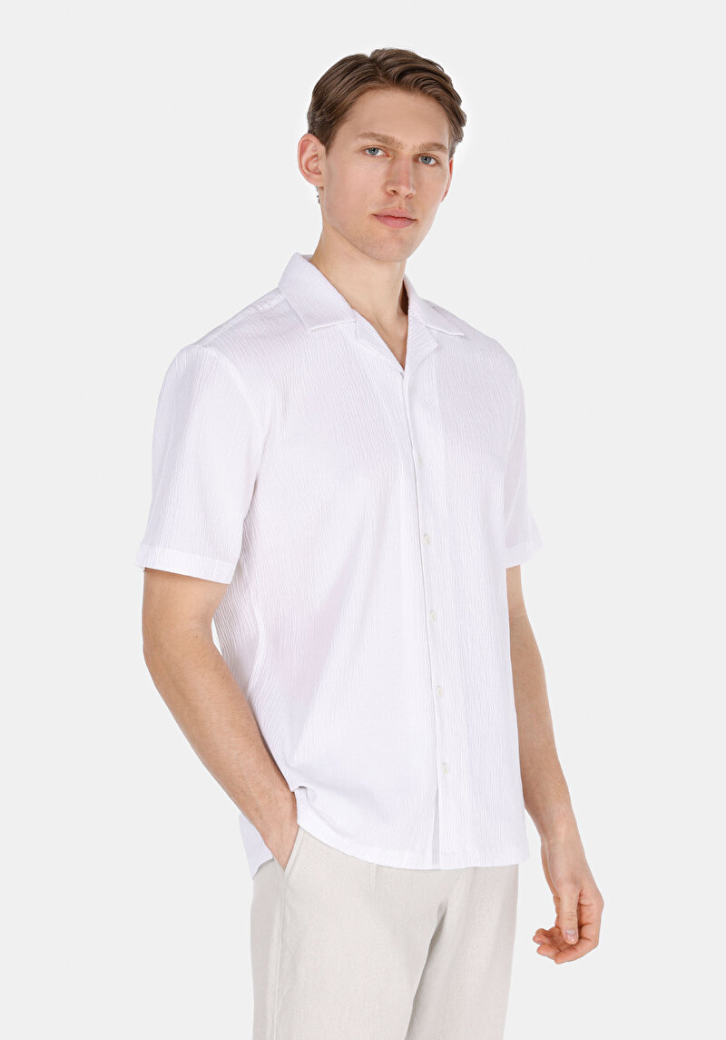 Зображення Сорочка З Коротким Рукавом Чоловіча Біла Cl1074590