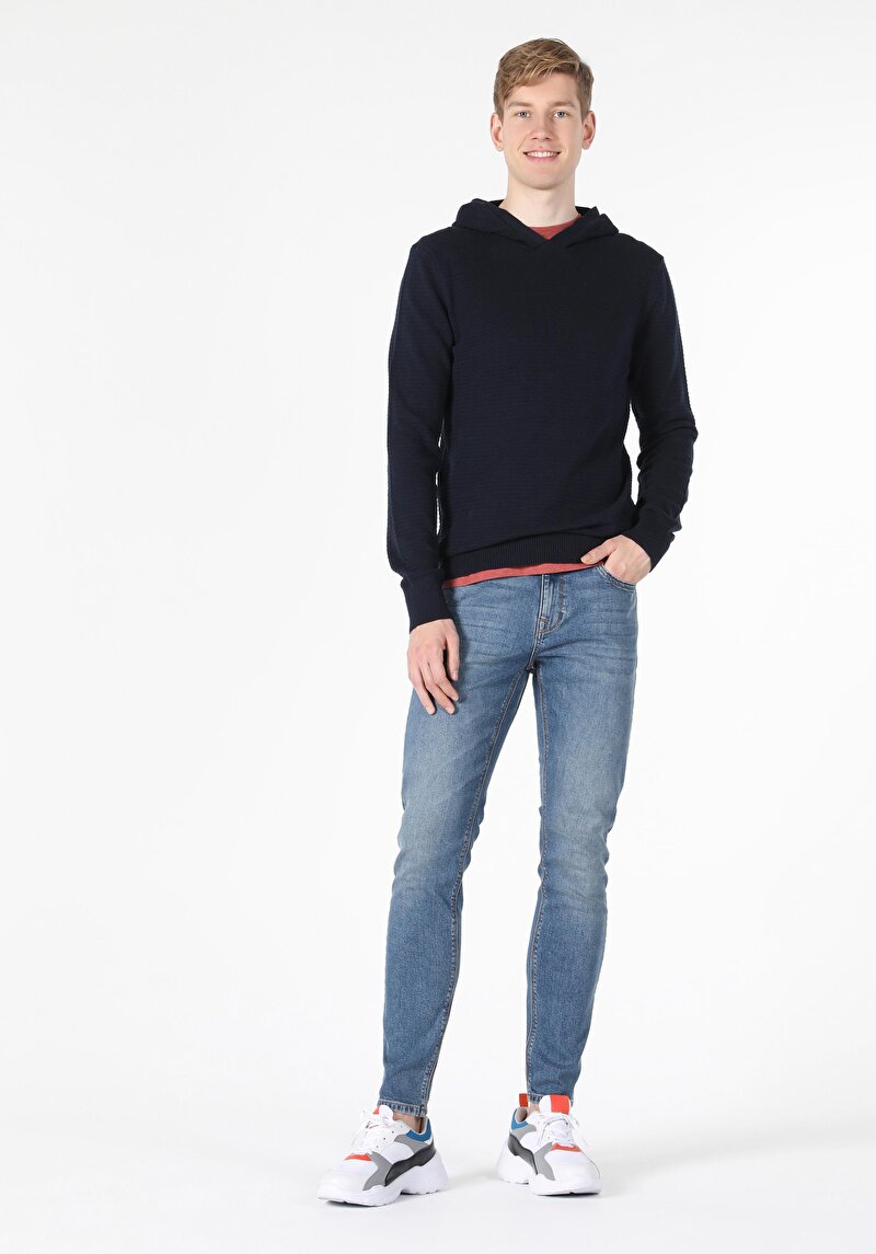 Зображення Светр Чоловічий Синій Cl1056916