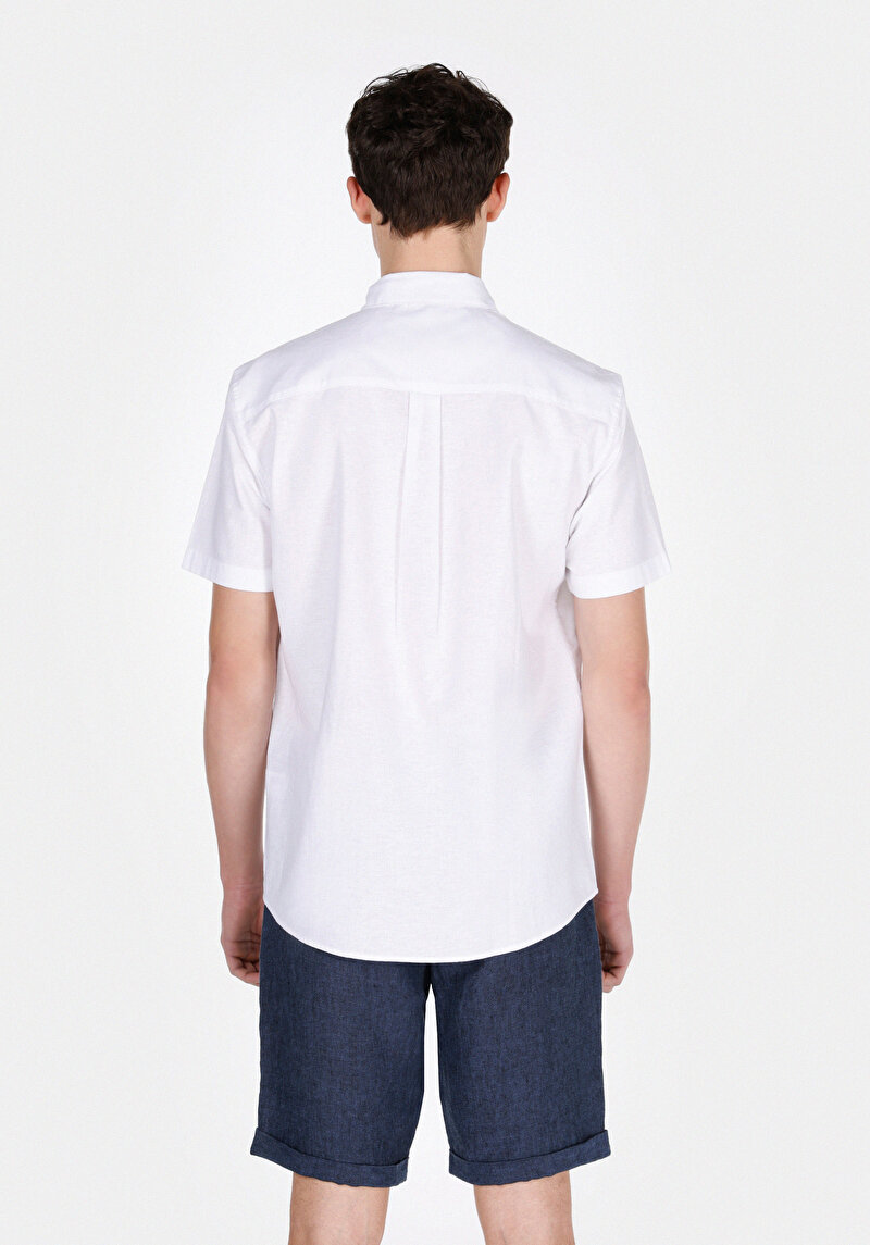 Зображення Сорочка З Коротким Рукавом Чоловіча Біла Cl1074069
