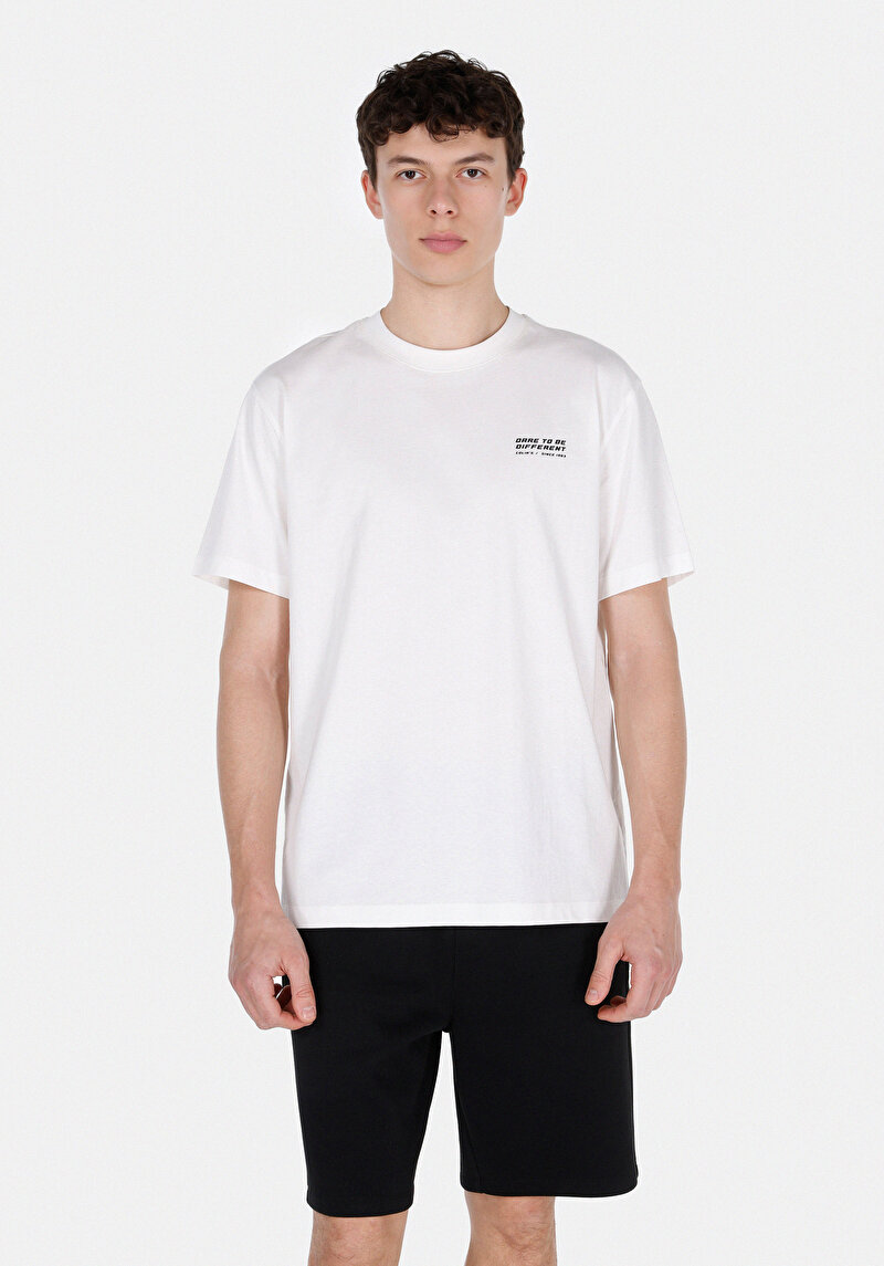 Зображення Футболка З Коротким Рукавом Чоловіча Біла  Cl1074472