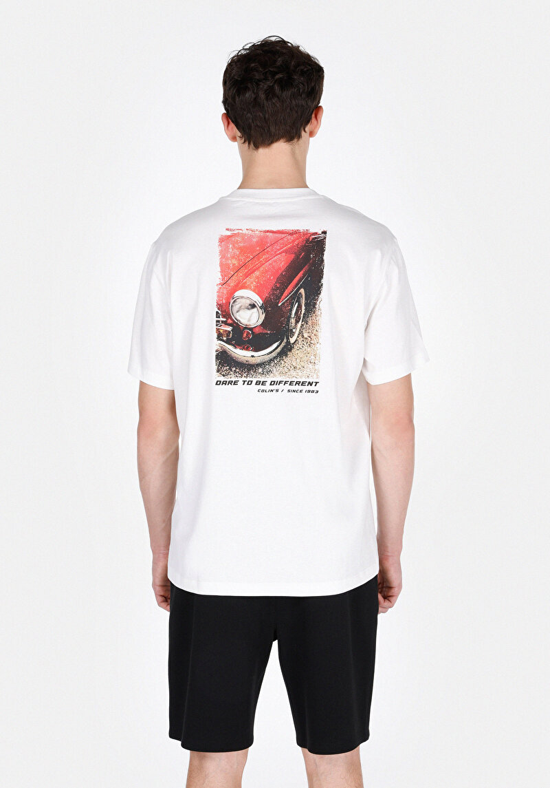 Показати інформацію про Футболка З Коротким Рукавом Чоловіча Біла  Cl1074472