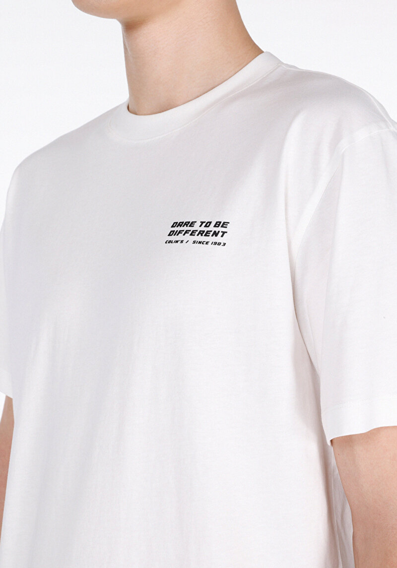 Показати інформацію про Футболка З Коротким Рукавом Чоловіча Біла  Cl1074472